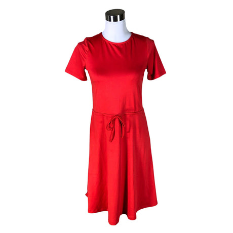 Unisex Happy Holly - Trikotaažist kleit, suurus 34 - Punane ()