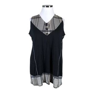 Unisex Bloomit - Trikotaažist tuunika, suurus 42 - Must (1)