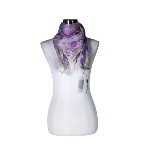 Unisex Valentino - Õhuke sall, suurus Midi - Lilla ()