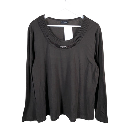 Unisex Samoon - Trikotaažist pluus, suurus 44 - Pruun ()