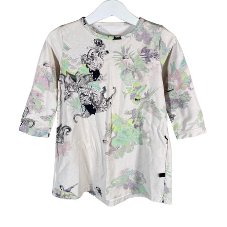 Unisex Vimma - Trikotaažist kleit, suurus 92 - 98 - Looduslik valge ()