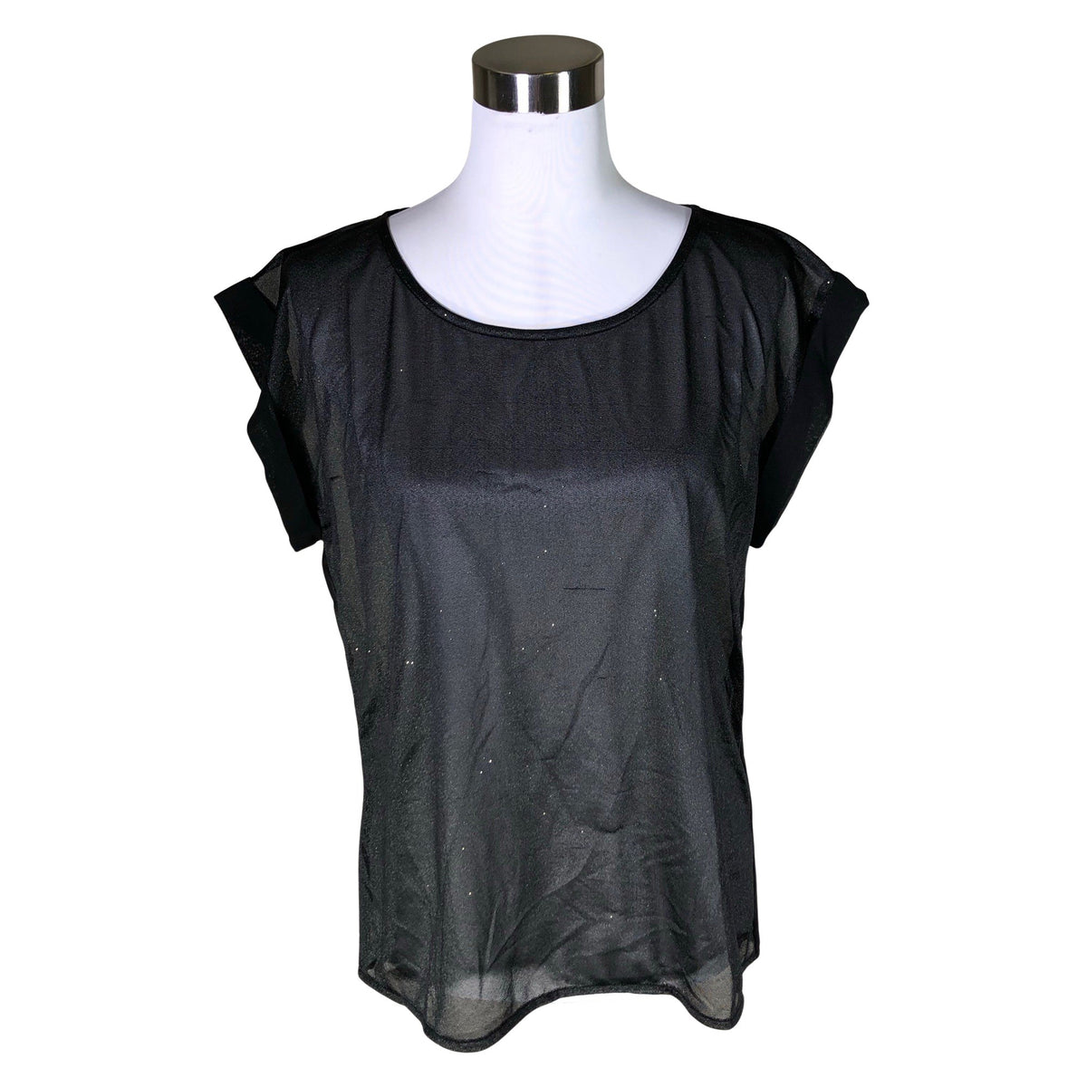 Unisex Saint Tropez - Pidulik pluus, suurus 38 - Must (1)