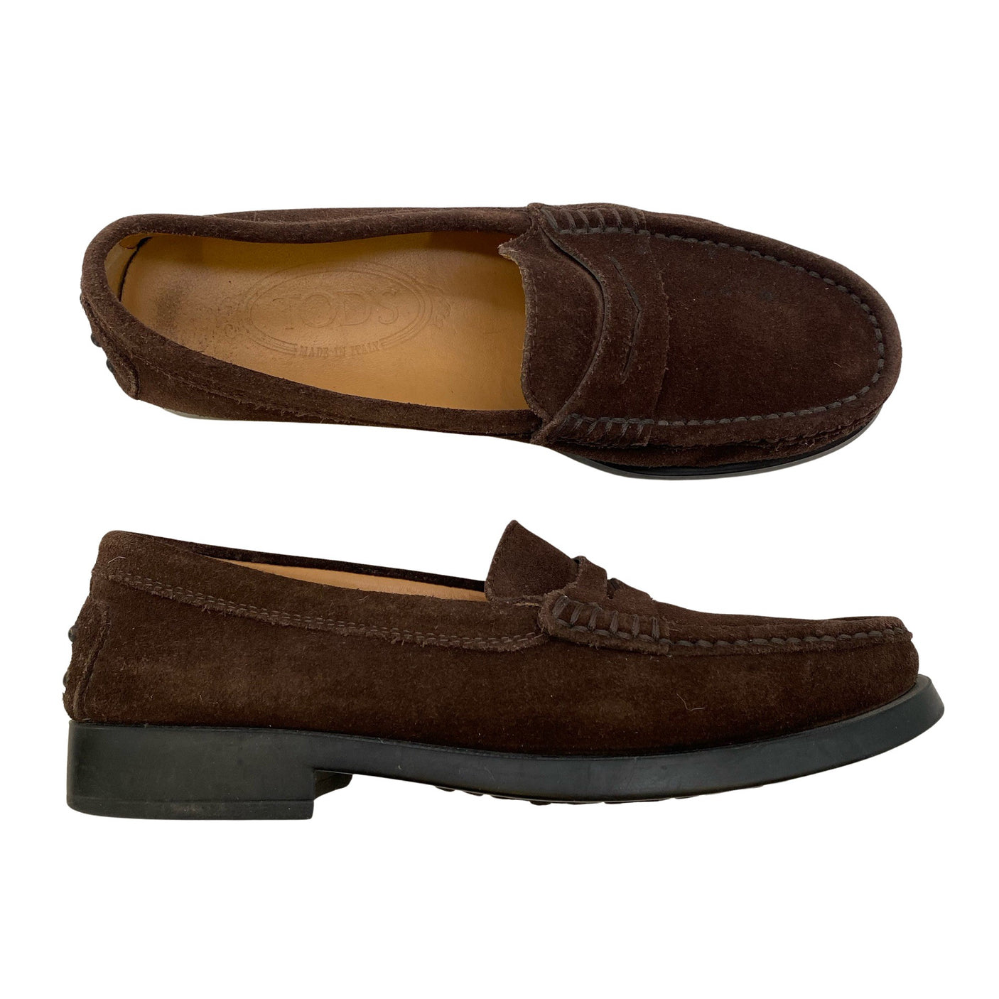 Unisex Tod's - Mokassiinid, suurus 36 - Pruun (1)