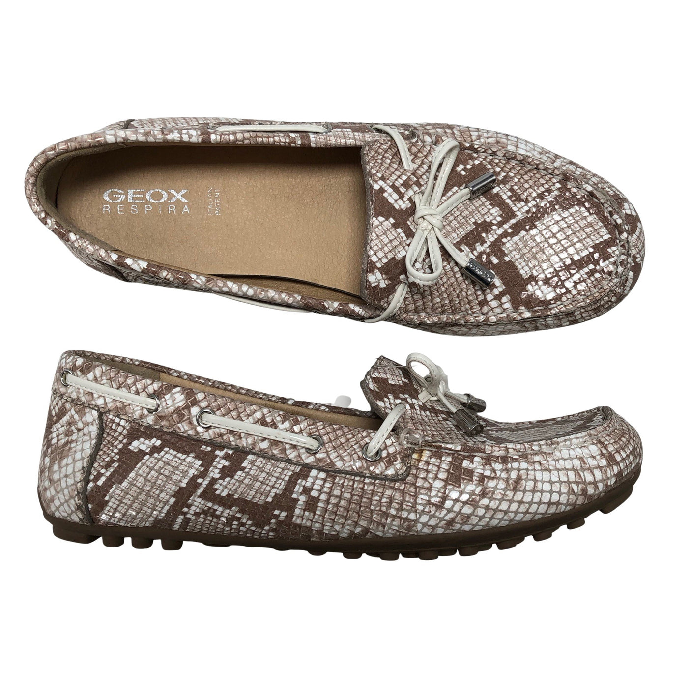 Unisex Geox - Mokassiinid, suurus 36 - Pruun (1)
