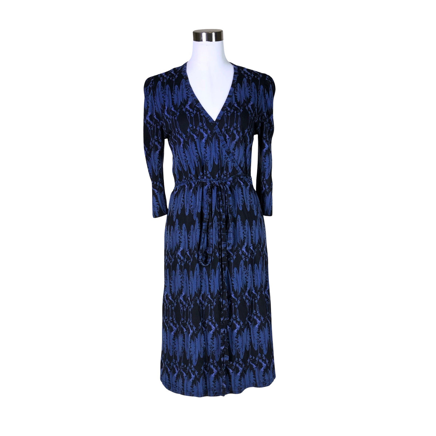 Unisex Nanso - Trikotaažist kleit, suurus 40 - Sinine (1)