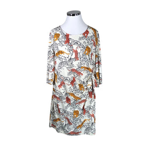 Unisex Ouì - Trikotaažist kleit, suurus 46 - Beige (1)