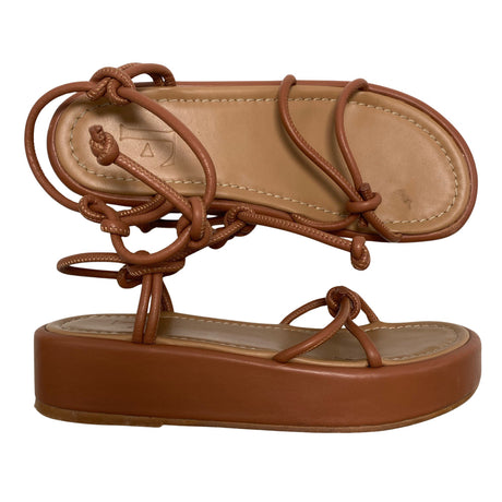 Unisex Flattered - Rihmikud, suurus 37 - Pruun ()