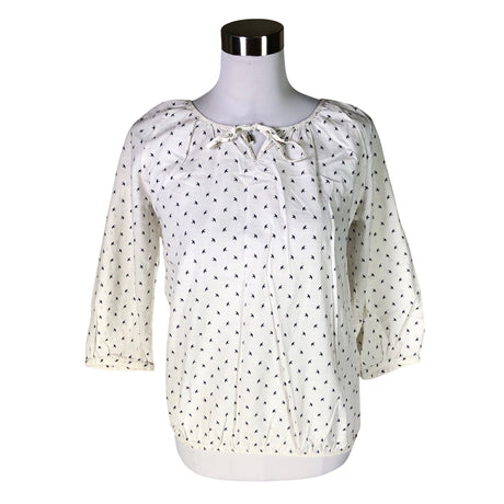 Unisex Luhta - Lühikeste käistega pluus, suurus 38 - Looduslik valge ()