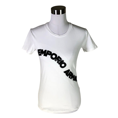 Unisex Emporio Armani - T-särk, suurus 38 - Valge ()