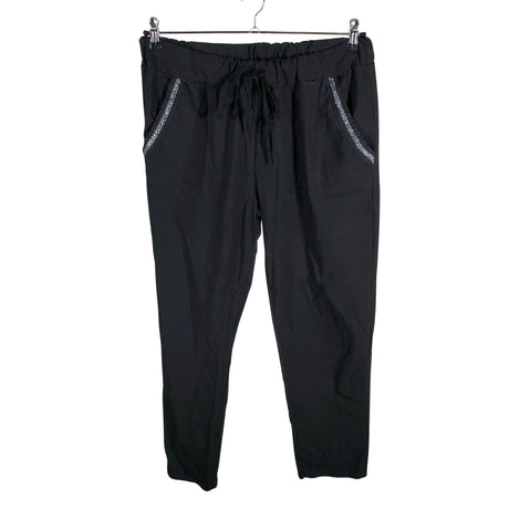 Unisex Kotirouva - Mittevenivad püksid, suurus 38 - Must ()