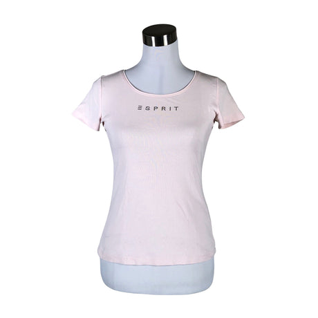 Unisex Esprit - T-särk, suurus 34 - Heleroosa ()