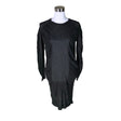 Unisex Nü - Kootud kleit, suurus 38 - Must ()