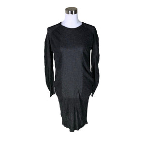 Unisex Nü - Kootud kleit, suurus 38 - Must (1)