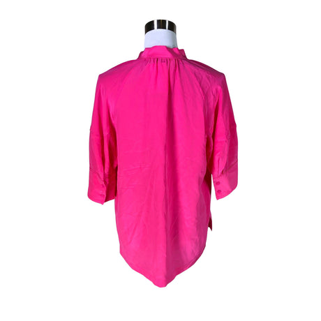 Unisex Diane von Furstenberg - Lühikeste käistega pluus, suurus 40 - Roosa (2)