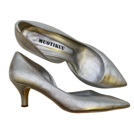 Unisex Muotikuu - Kontsakingad, suurus 40 - Hõbe ()