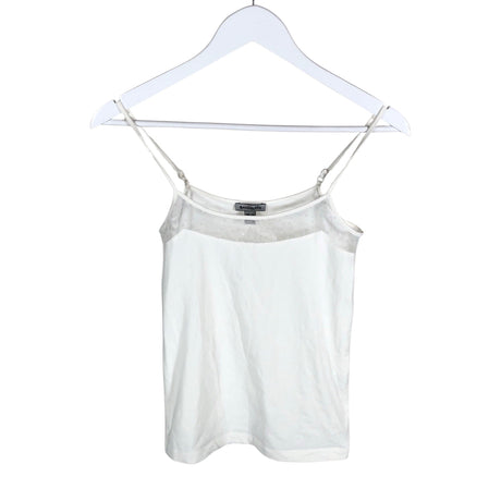 Unisex Bandolera - Trikotaažist topp, suurus 34 - Valge ()