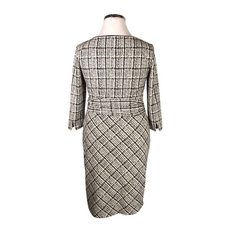 Unisex Marc Cain - Trikotaažist kleit, suurus 42 - Valge (2)