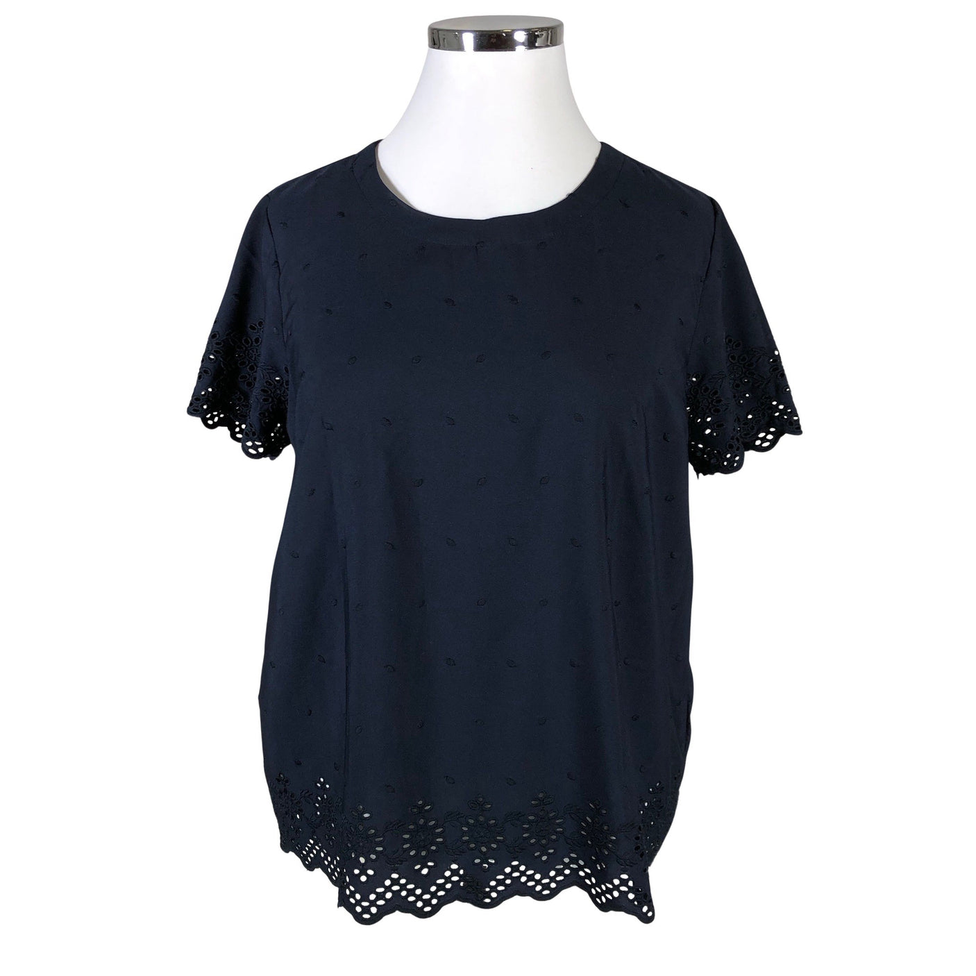 Unisex Sears - Lühikeste käistega pluus, suurus 42 - Sinine (1)