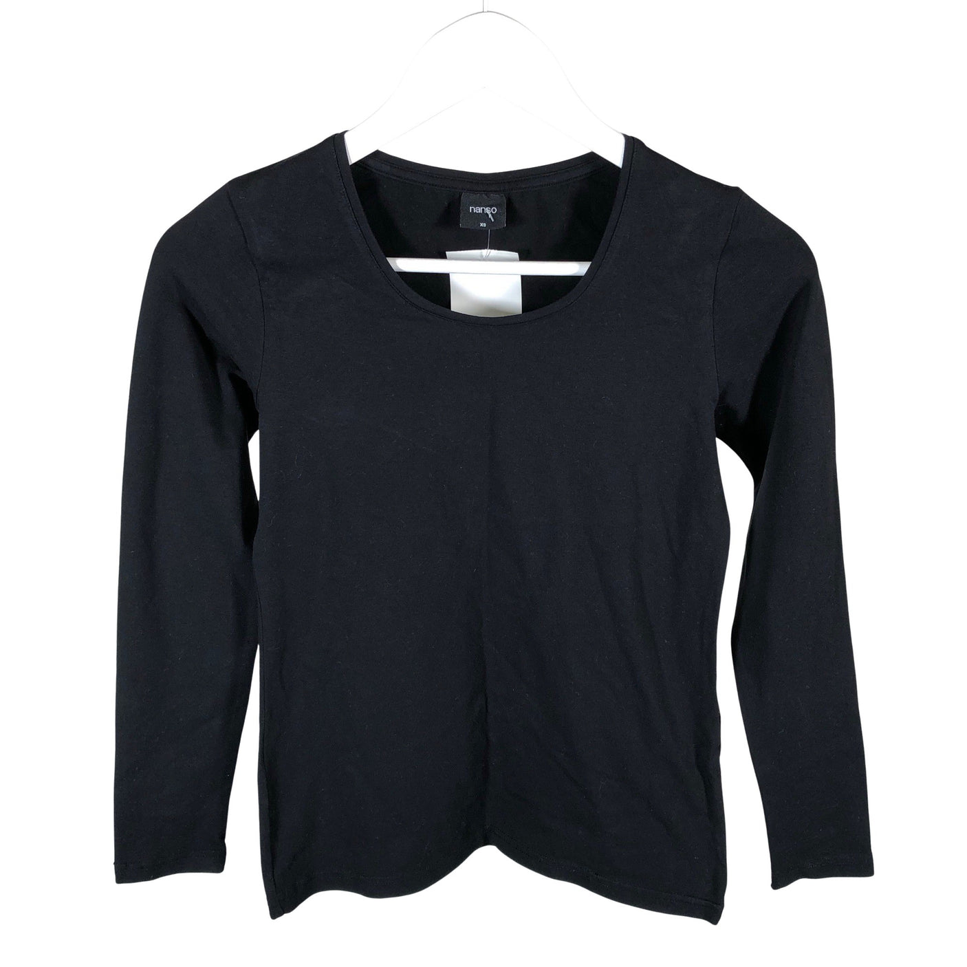 Unisex Nanso - Trikotaažist pluus, suurus 34 - Must (1)
