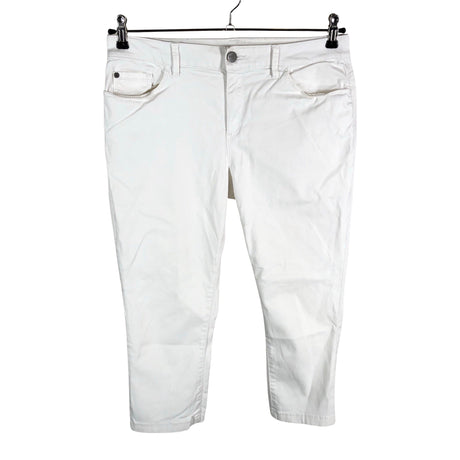 Unisex Esprit - Teksast poolpikad püksid, suurus 40 - Valge ()