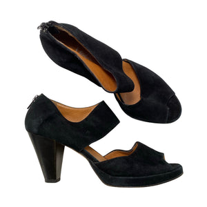 Unisex Voltan - Kontsaga rihmikud, suurus 38 - Must (1)