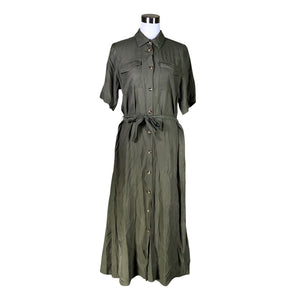 Unisex Kaffe - Mitteveniv kleit, suurus 40 - Roheline (1)