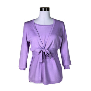 Unisex Voglia - Kardigan, suurus 36 - Lilla (1)