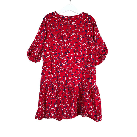 Unisex Polarn O. Pyret - Mitteveniv kleit, suurus 110 - 116 - Punane (2)