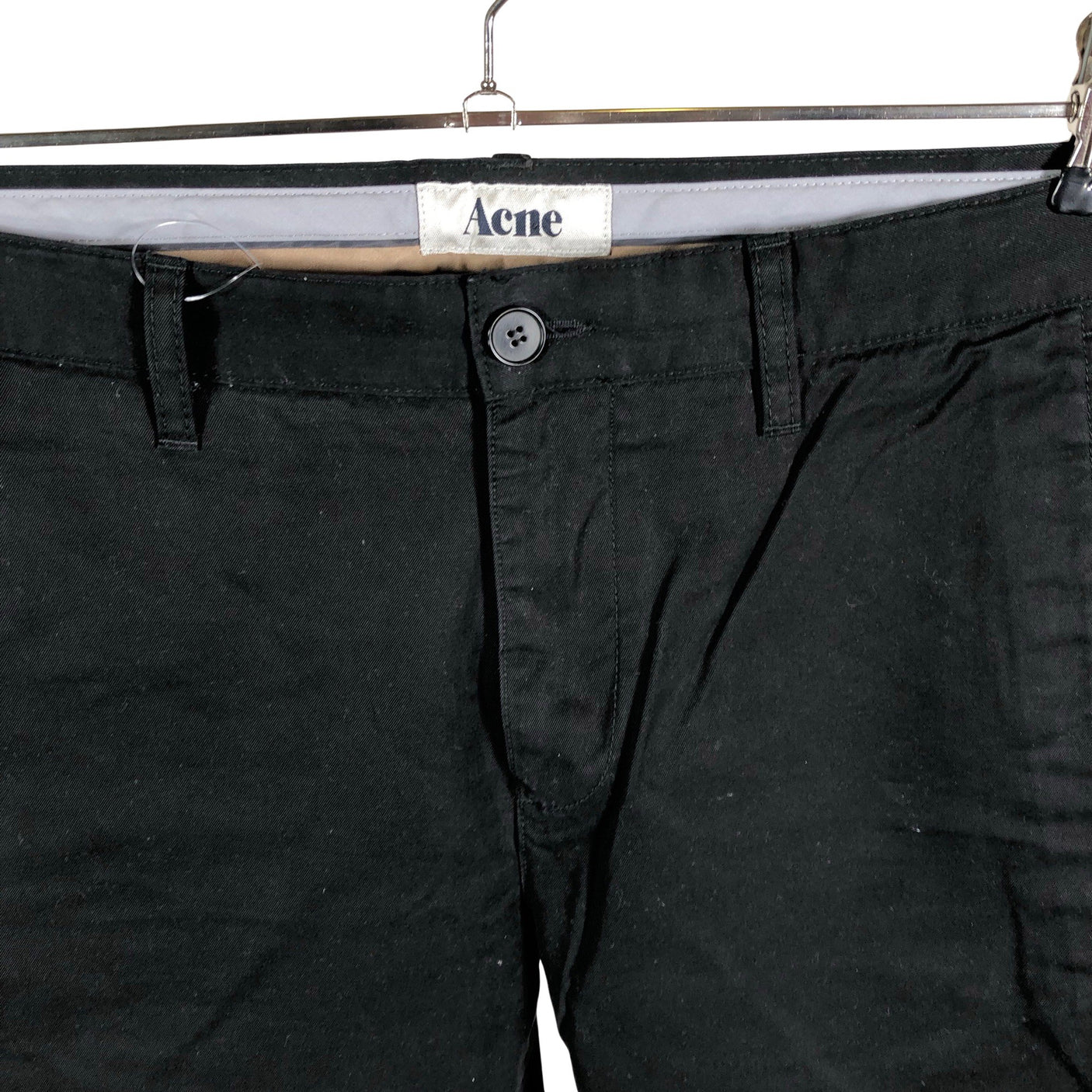 Unisex Acne Studios - Chino-püksid, suurus L - Must (3)