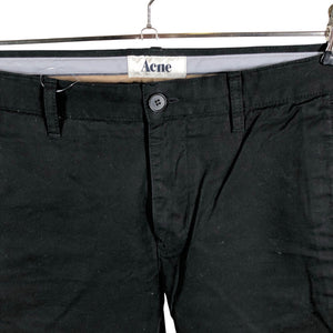 Unisex Acne Studios - Chino-püksid, suurus L - Must (3)