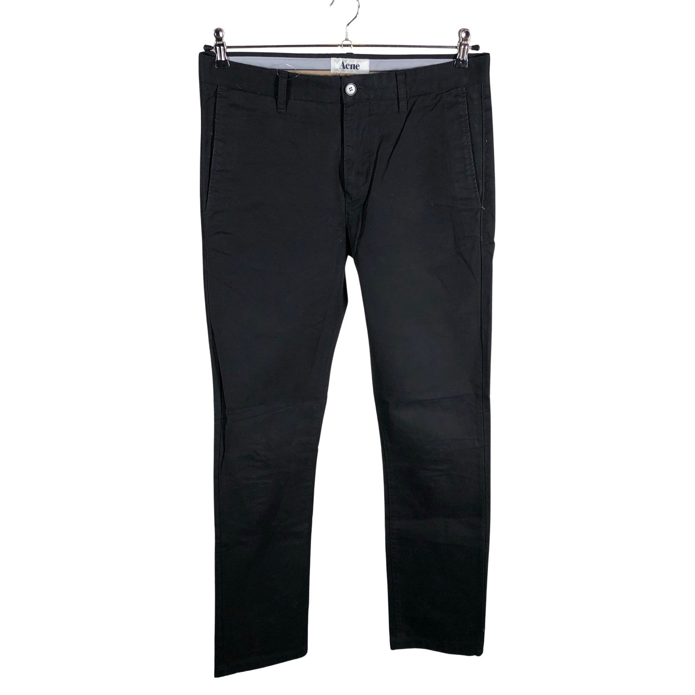Unisex Acne Studios - Chino-püksid, suurus L - Must (1)