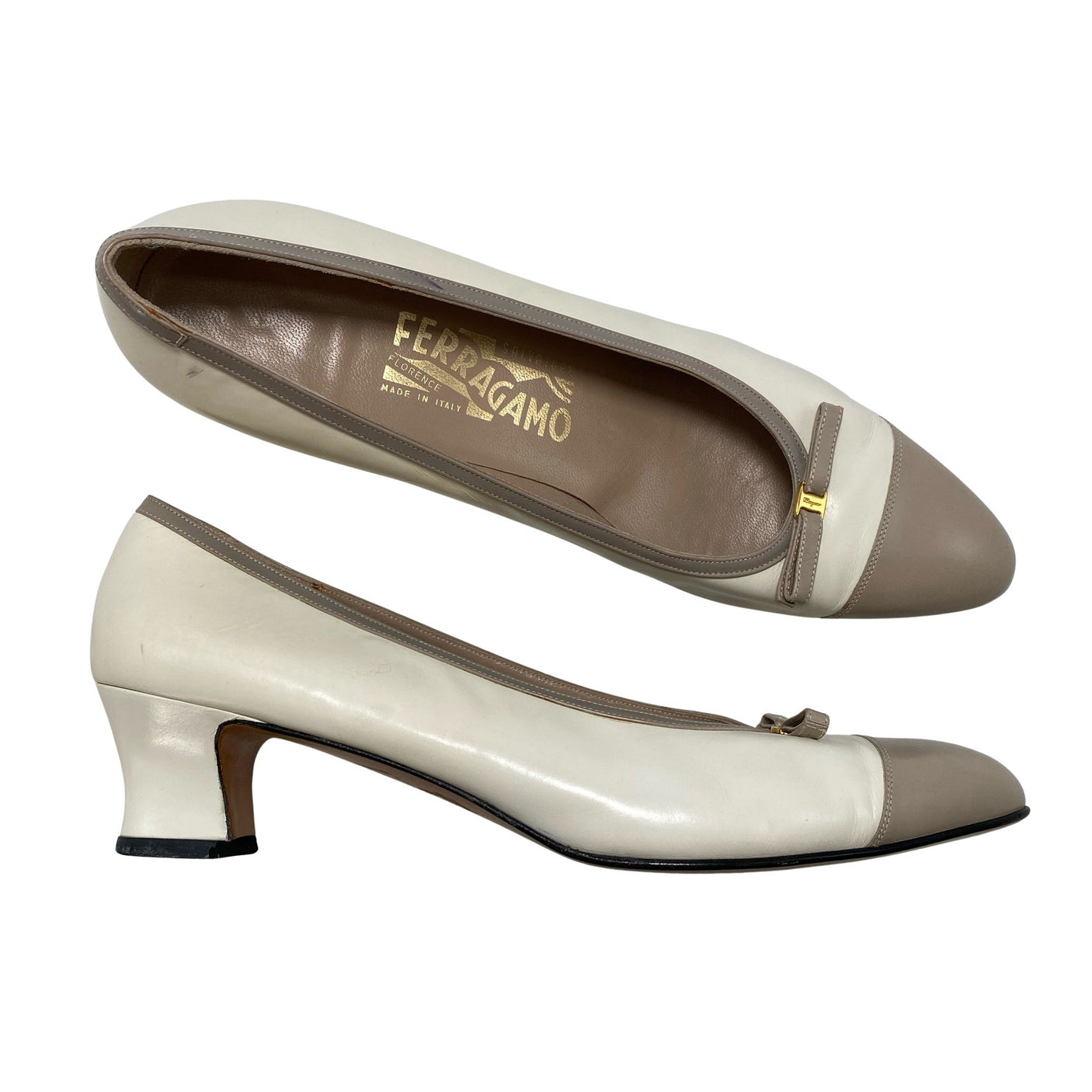 Unisex Salvatore Ferragamo - Kontsakingad, suurus 40 - Beige (1)