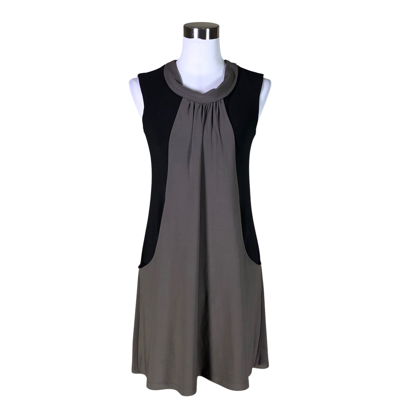 Unisex Joseph Ribkoff - Trikotaažist kleit, suurus 32 - Pruun (1)