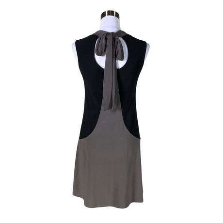 Unisex Joseph Ribkoff - Trikotaažist kleit, suurus 32 - Pruun (2)