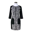 Unisex Karen Millen - Trikotaažist kleit, suurus 36 - Must ()