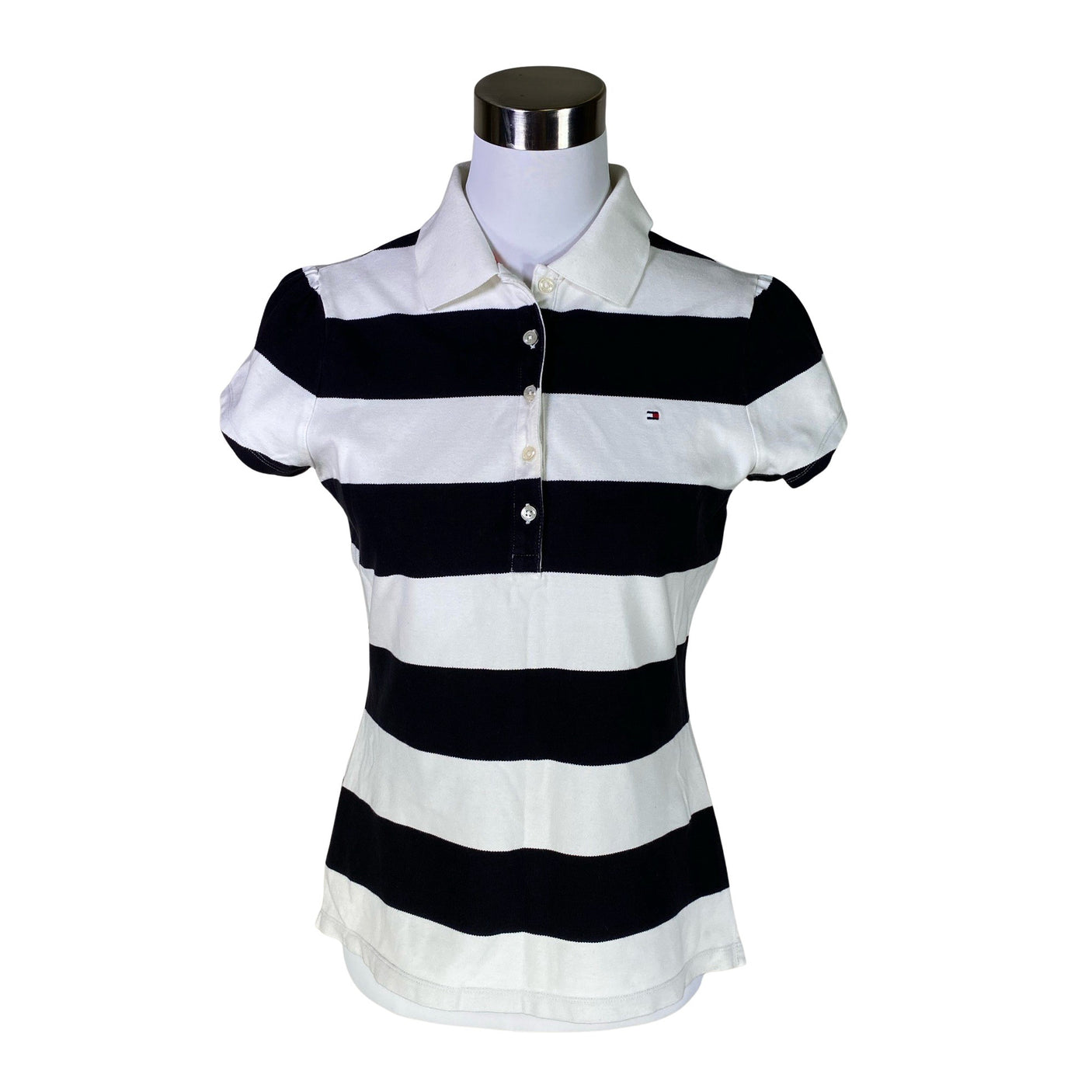 Unisex Tommy Hilfiger - Polosärk, suurus 38 - Must (1)