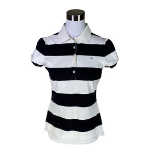 Unisex Tommy Hilfiger - Polosärk, suurus 38 - Must (1)