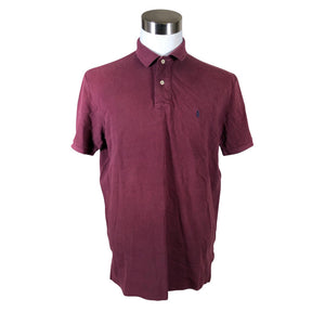Unisex Polo Ralph Lauren - Polosärk, suurus L - Veinipunane (1)