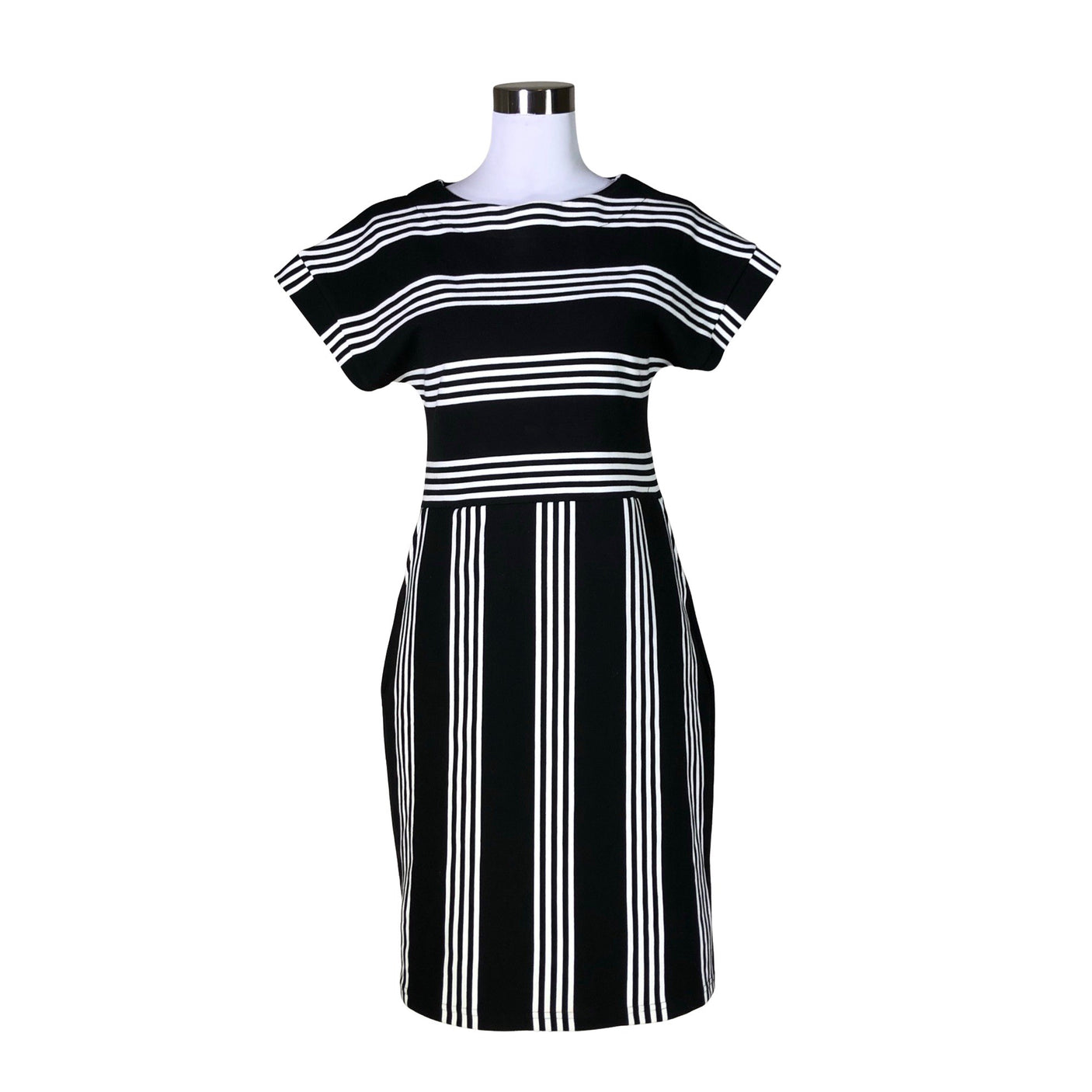 Unisex Nanso - Trikotaažist kleit, suurus 36 - Must (1)