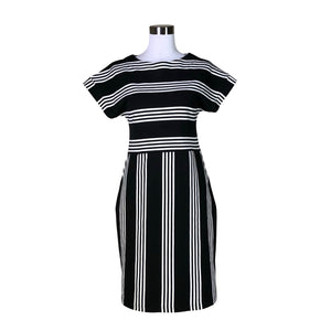 Unisex Nanso - Trikotaažist kleit, suurus 36 - Must (1)