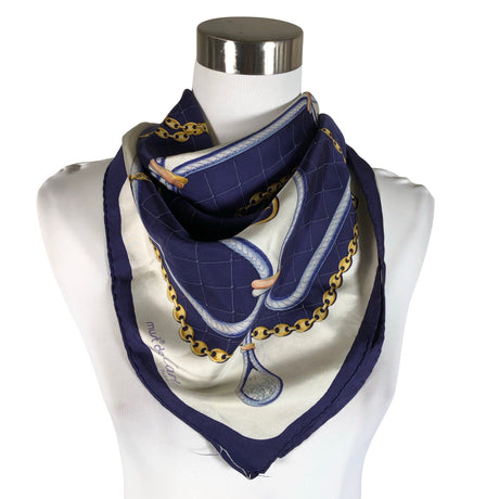 Unisex Cartier - Õhuke sall, suurus Midi - Sinine ()