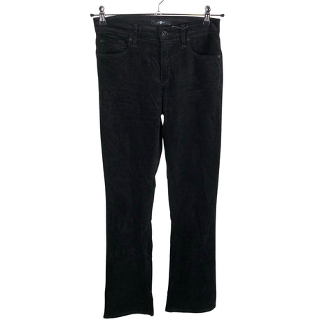 Unisex 7 for all mankind - Sametpüksid, suurus W29 - Must ()