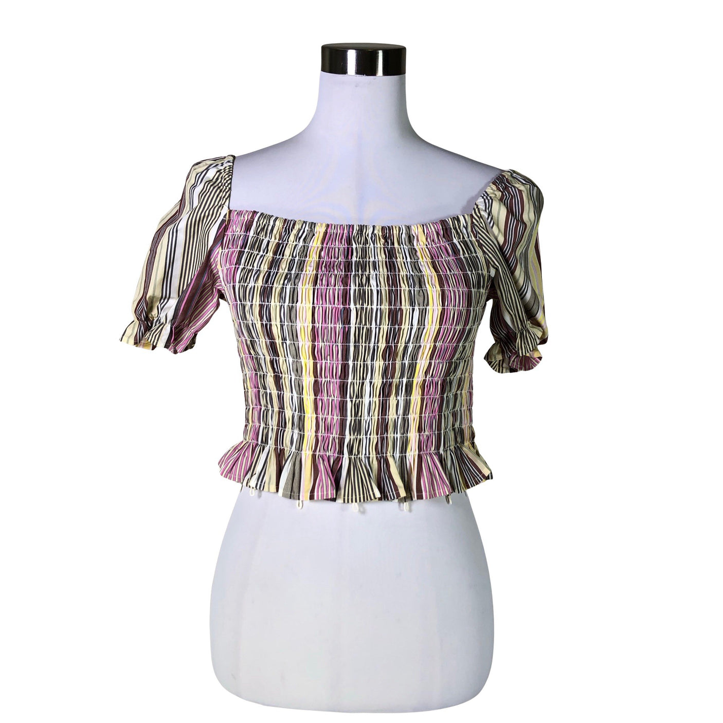 Unisex Max&Co - Mitteveniv kleit, suurus 40 - Kollane (3)