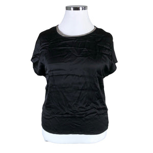 Unisex Gerry Weber - Lühikeste käistega pluus, suurus 42 - Must (1)