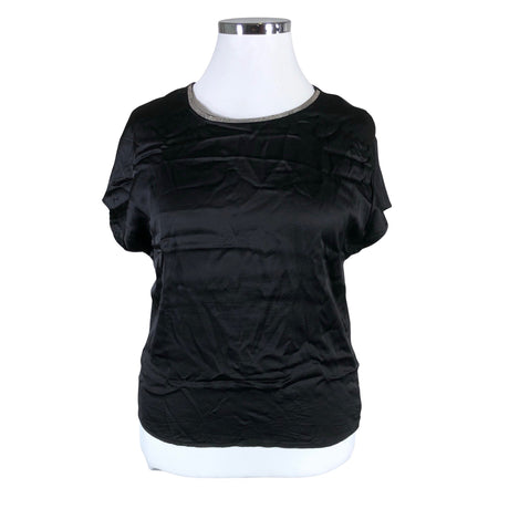 Unisex Gerry Weber - Lühikeste käistega pluus, suurus 42 - Must ()