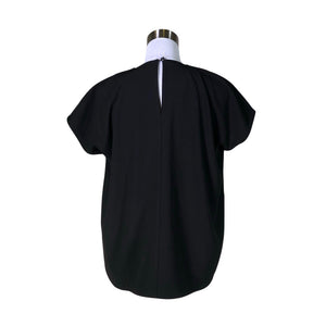 Unisex InWear - Lühikeste käistega pluus, suurus 38 - Must (2)