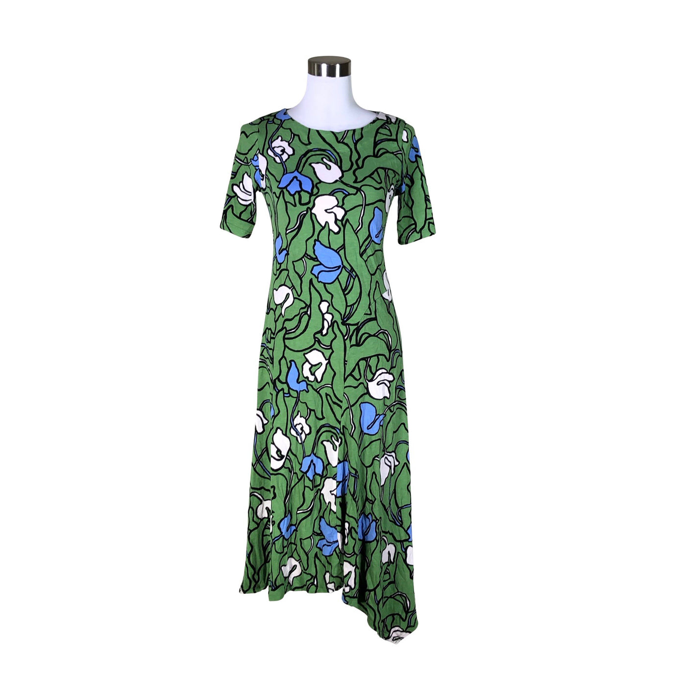Unisex Nanso - Trikotaažist kleit, suurus 36 - Roheline (1)