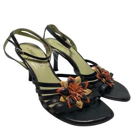 Unisex Sally O'Hara - Kontsaga rihmikud, suurus 38 - Must (2)