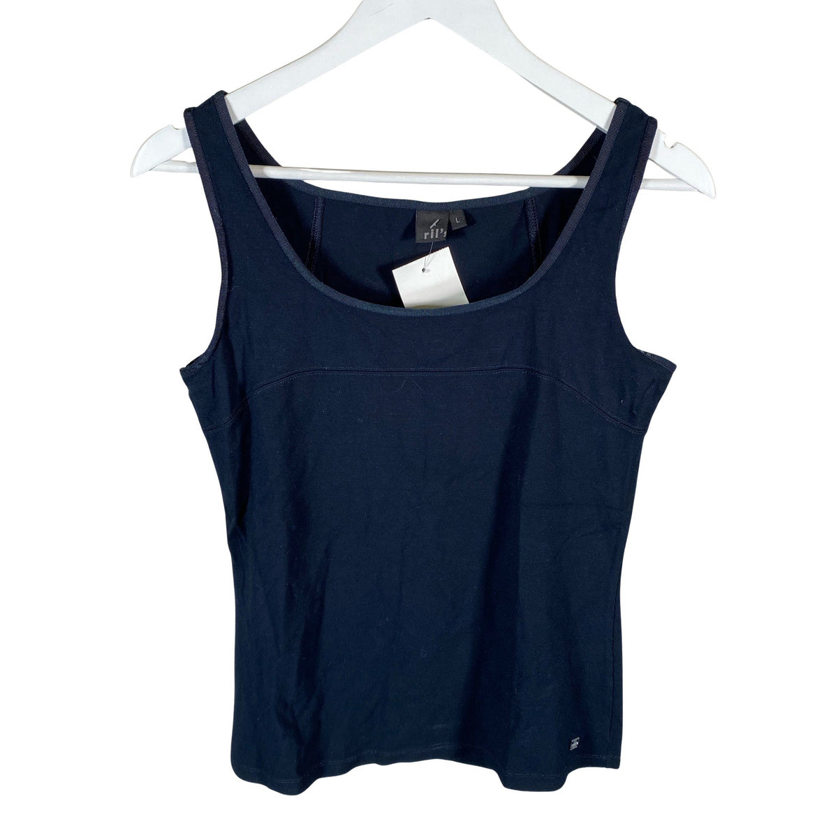 Unisex Ril's - Trikotaažist topp, suurus 40 - Sinine (1)