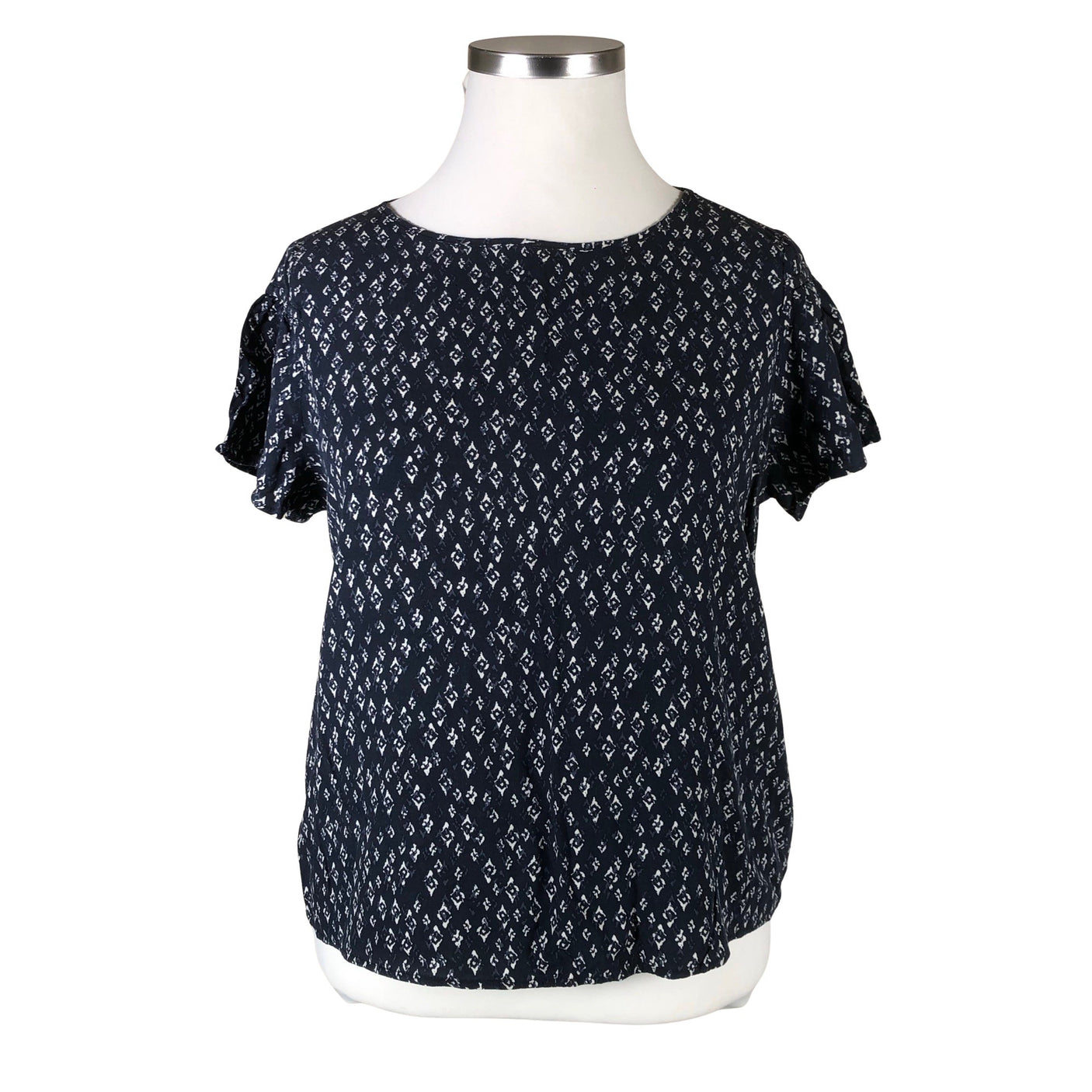 Unisex Esprit - Lühikeste käistega pluus, suurus 42 - Sinine (1)